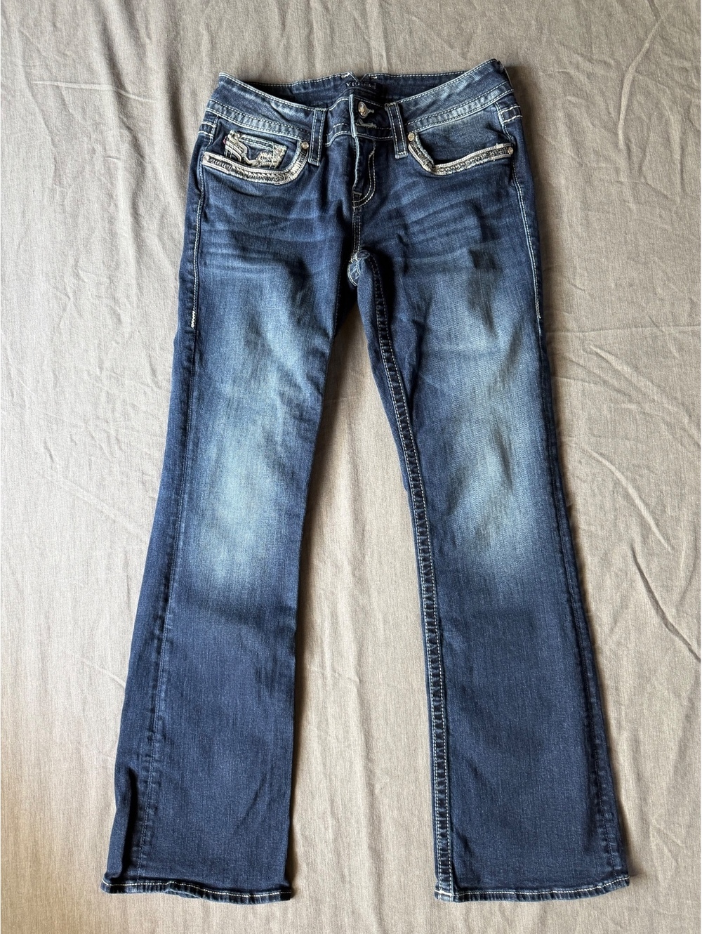 VIGOSS "The Dublin" Bootcut Jeans Size 7/8 Y2K Low Rise Western